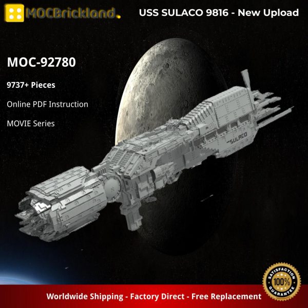 MOCBRICKLAND MOC 92780 USS SULACO 9816 New Upload 5