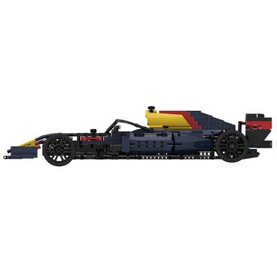 MOCBRICKLAND MOC 95932 Red Bull Racing Honda F1 RB16B 8386 Base 110 Scale 1