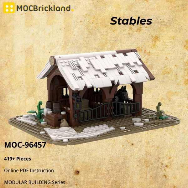 MOCBRICKLAND MOC 96457 Stables 2