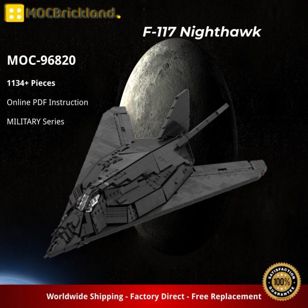 MOCBRICKLAND MOC 96820 F 117 Nighthawk 3