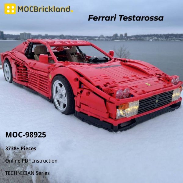 MOCBRICKLAND MOC 98925 Ferrari Testarossa 2