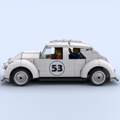 MOCBRICKLAND MOC 99243 VW Beetle Herbie Edition 2