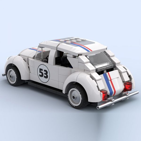 MOCBRICKLAND MOC 99243 VW Beetle Herbie Edition 4