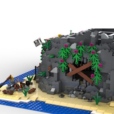 MOCBRICKLAND MOC 99393 Pirate Fortress 1