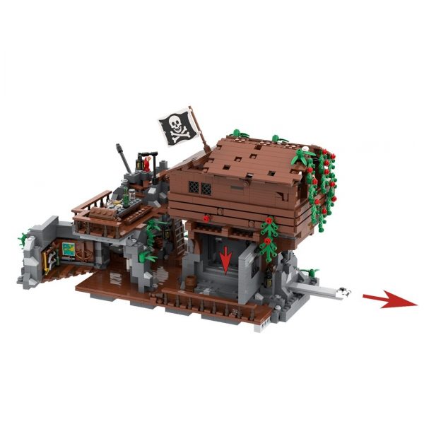 MOCBRICKLAND MOC 99393 Pirate Fortress 2