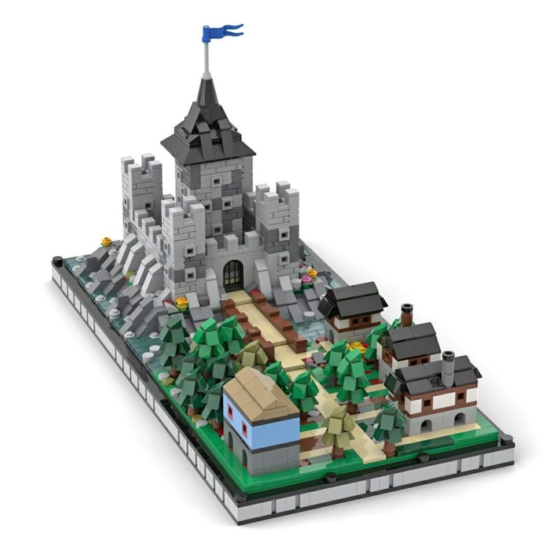 MODULAR BUILDING MOC 89806 Medieval Castle by Mini Custom Set MOCBRICKLAND 1 800x800 1