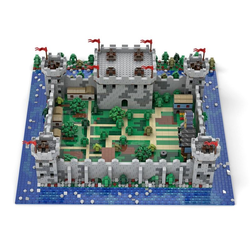 MODULAR BUILDING MOC 89807 Medieval Castle by Mini Custom Set MOCBRICKLAND 3 800x800 1