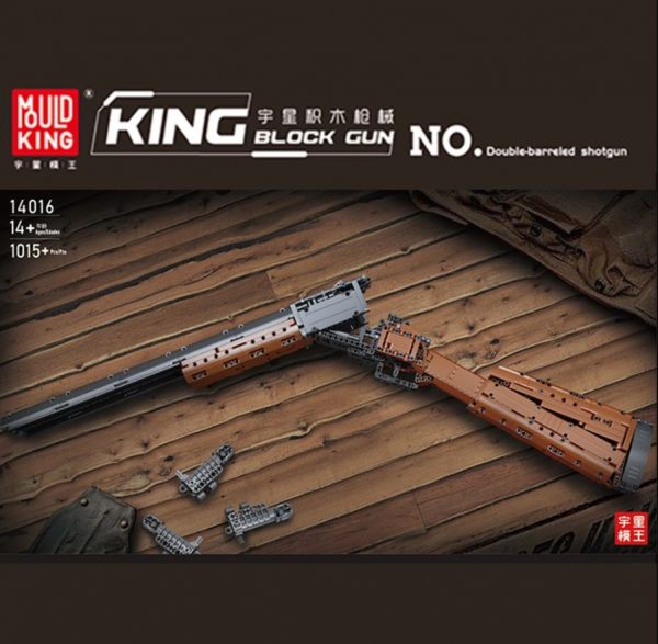 MOULD KING 14016 Double barreled Shotgun 1