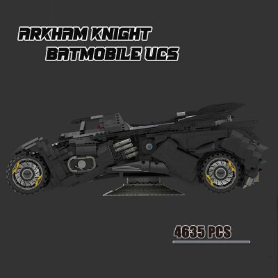 MOVIE MOC 22725 Arkham Knight Batmobile UCS by hasskabal MOCBRICKLAND 4