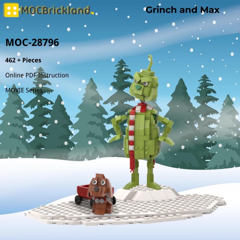 MOVIE MOC 28796 Grinch and Max MOCBRICKLAND 800x800 1