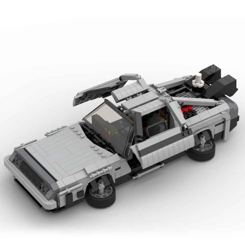 MOVIE MOC 38590 DeLorean Time Machine from Back To The Future by YCBricks MOCBRICKLAND 4 1