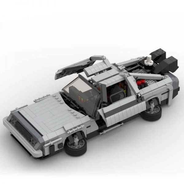 MOVIE MOC 38590 DeLorean Time Machine from Back To The Future by YCBricks MOCBRICKLAND 4