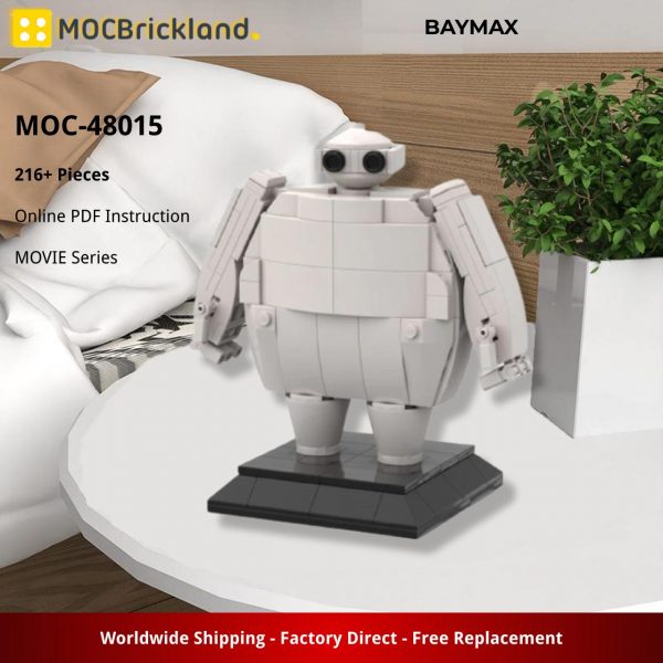 MOVIE MOC 48015 BAYMAX by plan MOCBRICKLAND 2
