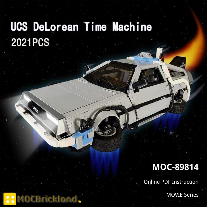MOVIE MOC 89814 USC DeLorean Time Machine MOCBRICKLAND 2 800x800 1