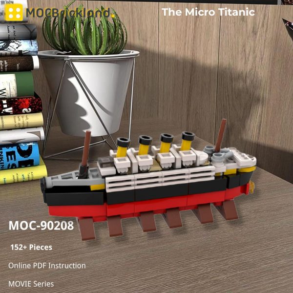 MOVIE MOC 90208 The Micro Titanic MOCBRICKLAND