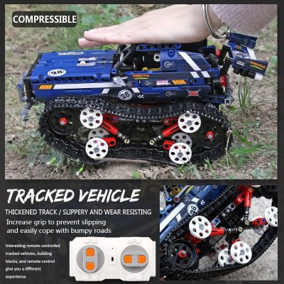 Mould King 13025 13026 Technic RC Crawler Racing Car Remote Control RC Car Model Building Blocks 1