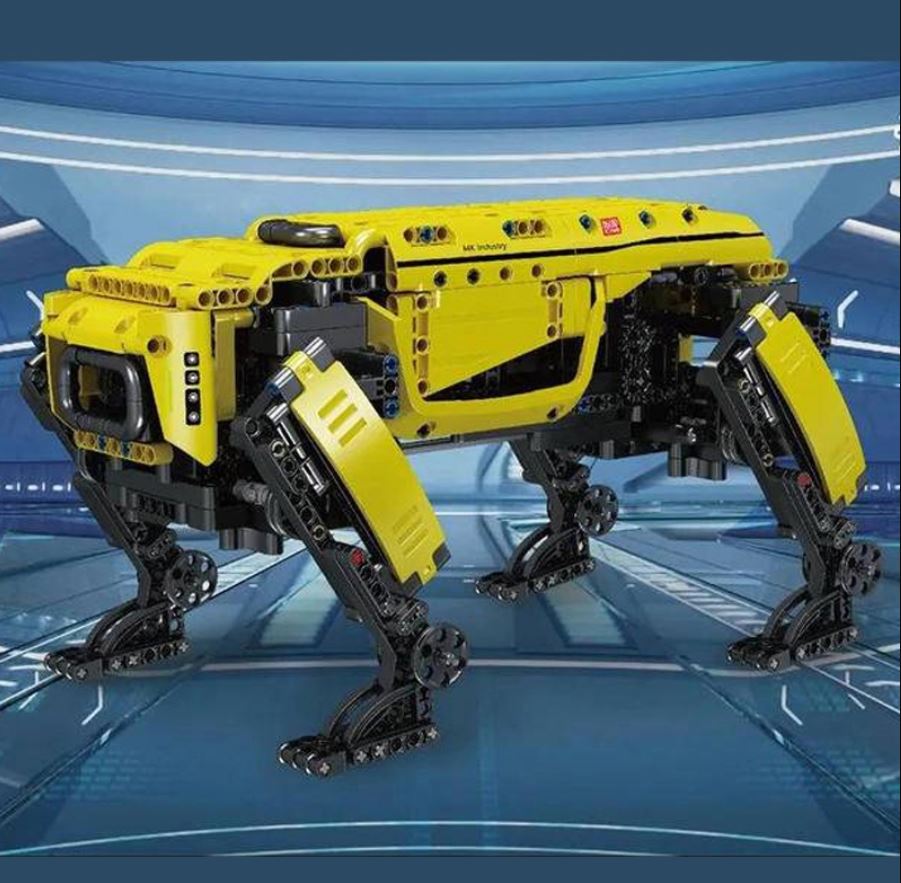 Mould King 15066 MK Dynamics Yellow Robot