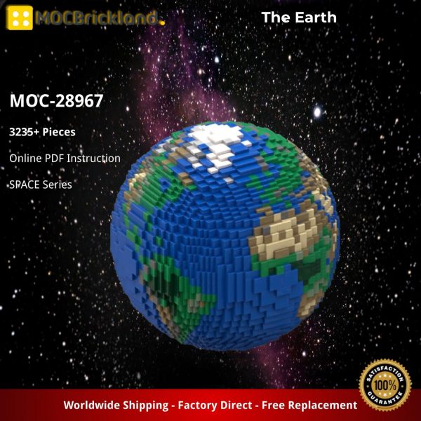 SPACE MOC 28967 The Earth by thire5 MOCBRICKLAND 1