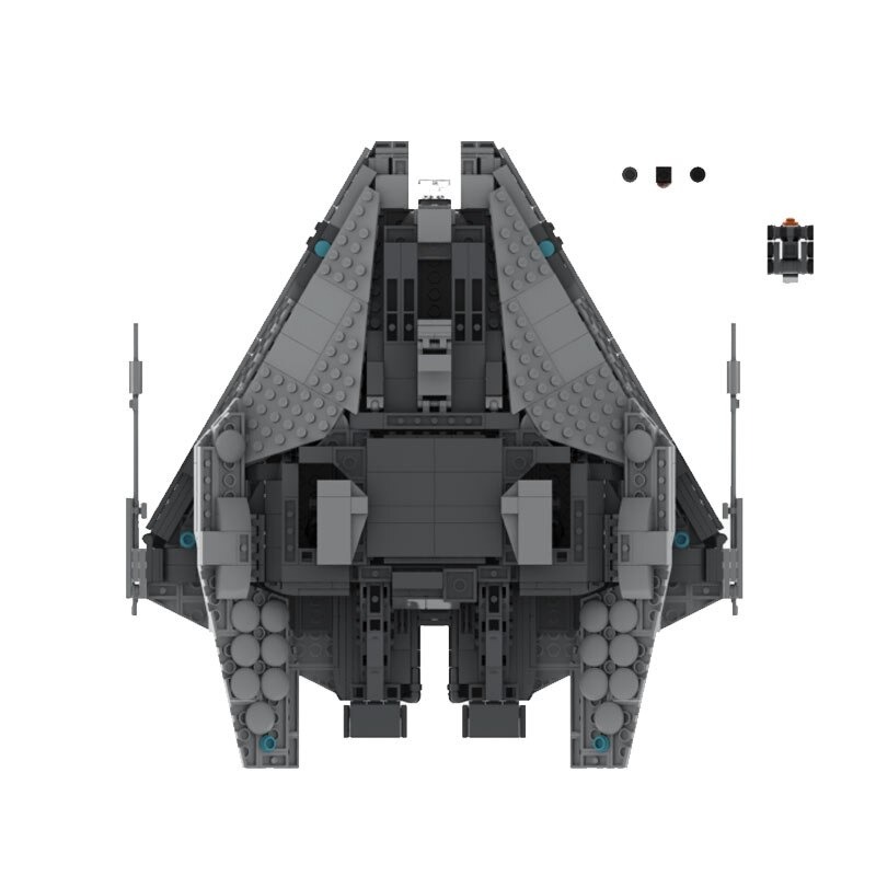 SPACE MOC 66759 1250 Scale Krait MK II NANO by TheRealBeef1213 MOCBRICKLAND 7 1