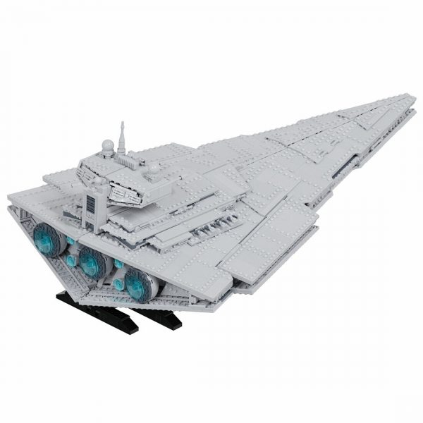STAR WARS MOC 101451 Victory class Star Destroyer by ky ebricks MOCBRICKLAND 2