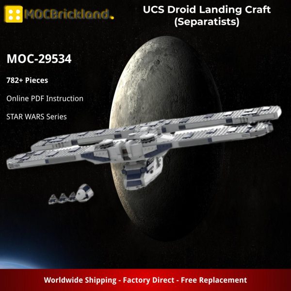 STAR WARS MOC 29534 UCS Droid Landing Craft Separatists by EmpireBricks MOCBRICKLAND 2
