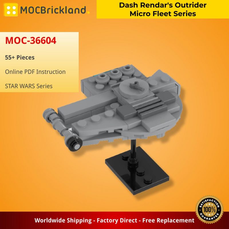 STAR WARS MOC 36604 Dash Rendars Outrider Micro Fleet Series by 2bricksofficial MOCBRICKLAND 2 800x800 1