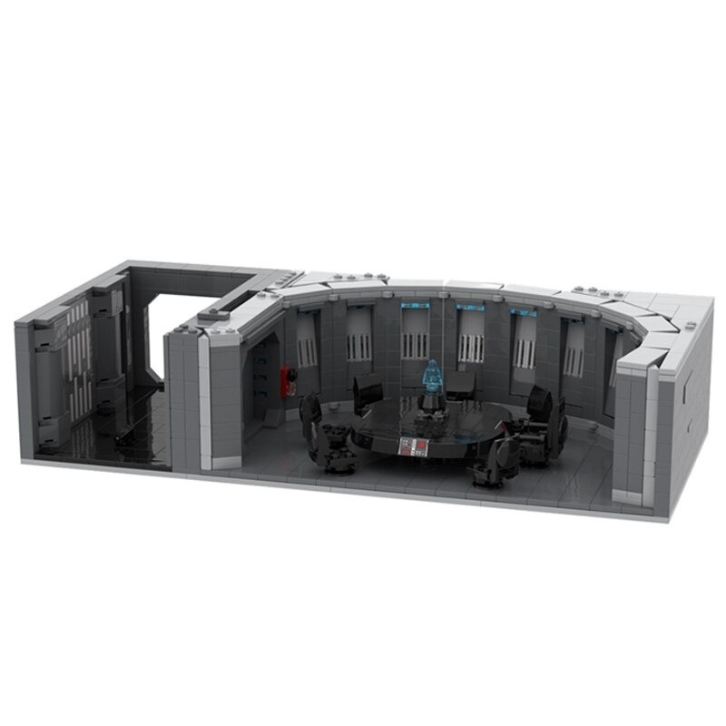 STAR WARS MOC 40358 Death Star Conference Room with Hallway by TheCreatorr MOCBRICKLAND 2 1