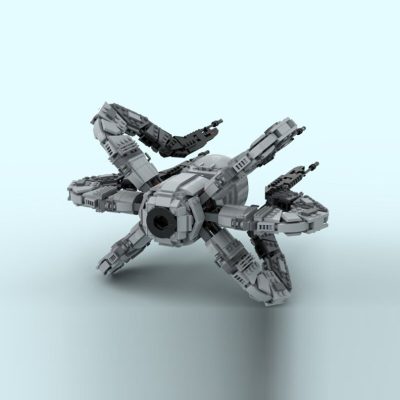 STAR WARS MOC 48191 TIE Octopus by QuentinD MOCBRICKLAND 1