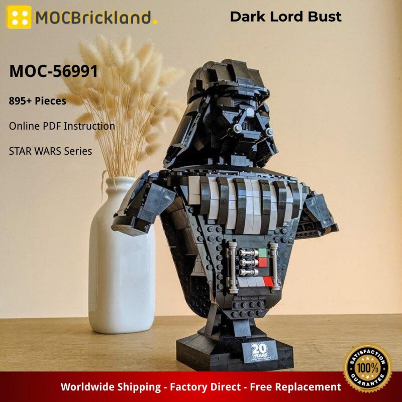 STAR WARS MOC 56991 Dark Lord Bust by glenn tanner55 MOCBRICKLAND 2 800x800 1