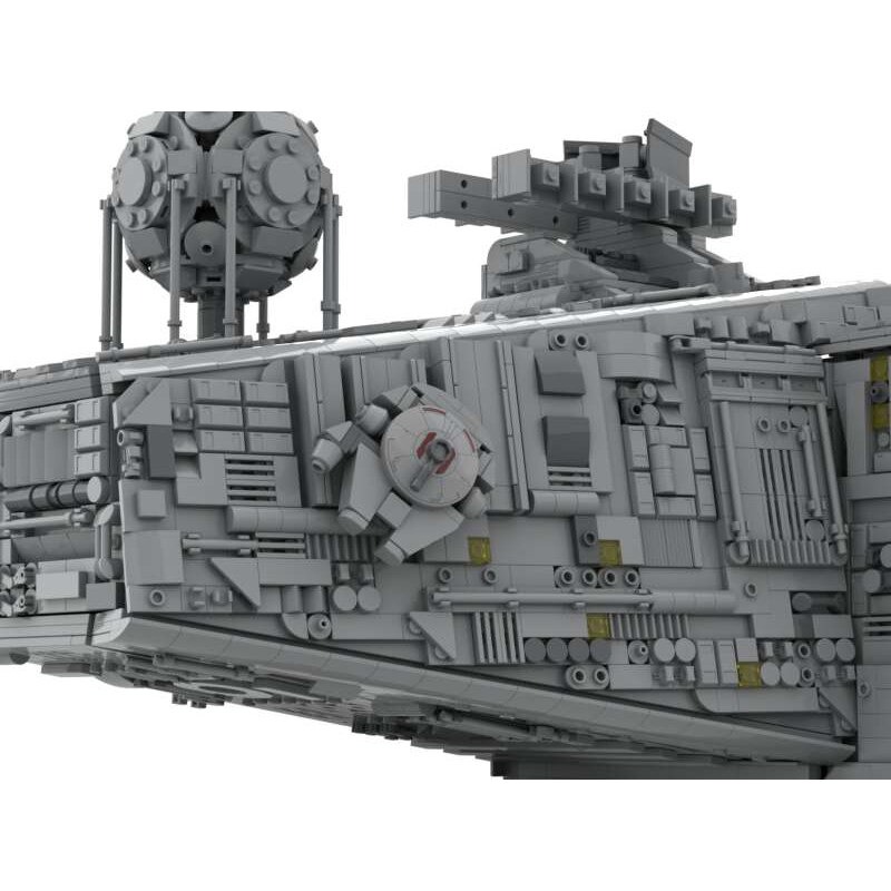 STAR WARS MOC 59329 Falcon Hides On Imperial Star Destroyer by 6211 MOCBRICKLAND 1 1