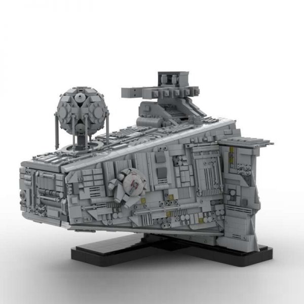 STAR WARS MOC 59329 Falcon Hides On Imperial Star Destroyer by 6211 MOCBRICKLAND 5