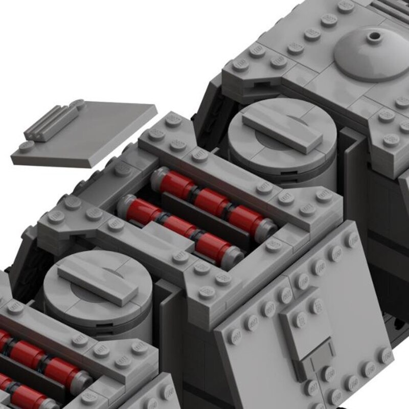 STAR WARS MOC 60532 Imperial Combat Assault Transport the Mandalorian by Bruxxy MOCBRICKLAND 6 1