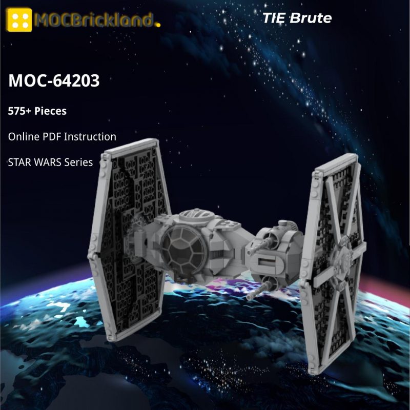 STAR WARS MOC 64203 TIE Brute by scruffybrickherder MOCBRICKLAND 2 800x800 1