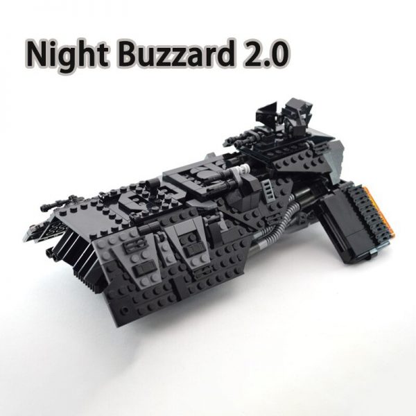 STAR WARS MOC 69954 Night Buzzard 2.0 by dorianbricktron MOCBRICKLAND 4