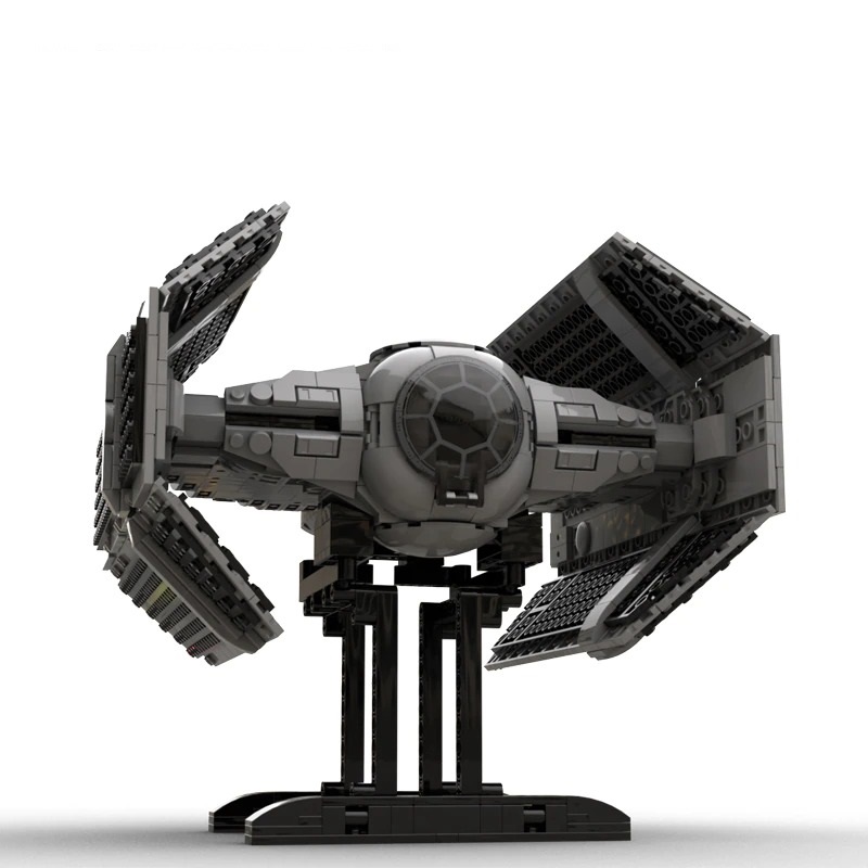 STAR WARS MOC 74856 TIE AD Advanced x1 Vaders Ship by thomin MOCBRICKLAND 2 1