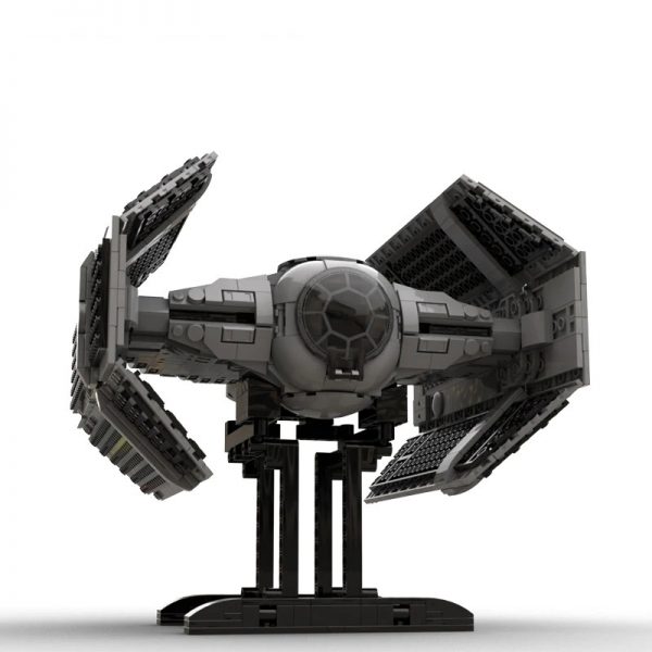 STAR WARS MOC 74856 TIE AD Advanced x1 Vaders Ship by thomin MOCBRICKLAND 2