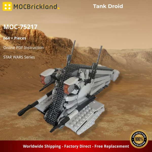 STAR WARS MOC 75217 Tank Droid by The Last Brickbender MOCBRICKLAND 2
