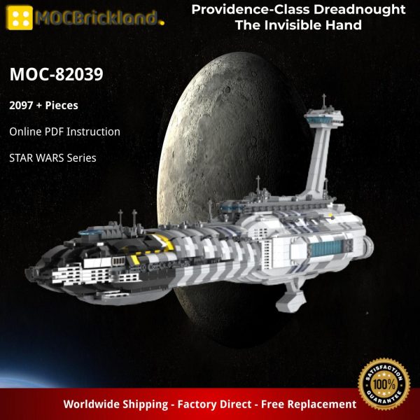STAR WARS MOC 82039 Providence Class Dreadnought The Invisible Hand by Red5 Leader MOCBRICKLAND 4