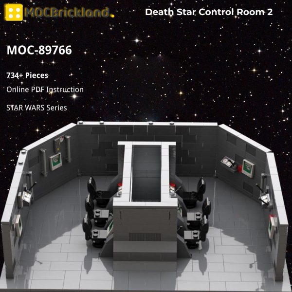 STAR WARS MOC 89766 Death Star Control Room 2 MOCBRICKLAND 4