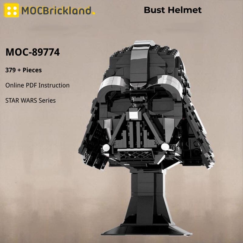 STAR WARS MOC 89774 Bust Helmet MOCBRICKLAND 800x800 1