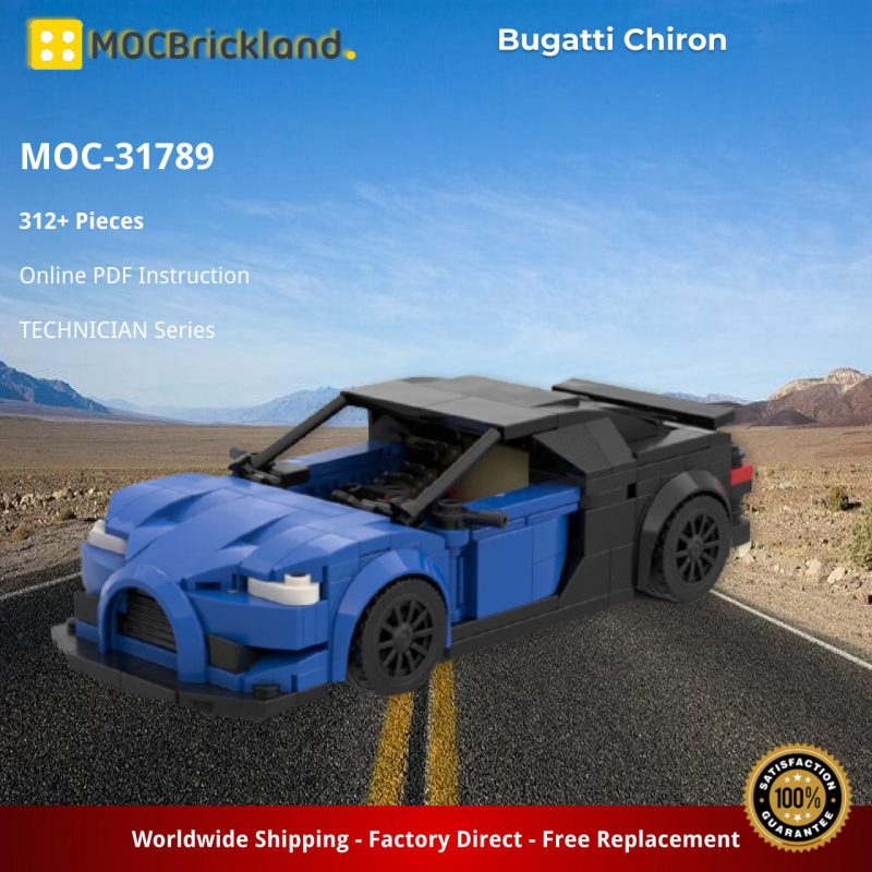 TECHNICIAN MOC 31789 Bugatti Chiron by legotuner33 MOCBRICKLAND 1 800x800 1