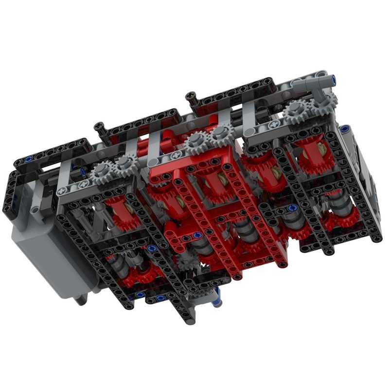 TECHNICIAN MOC 40533 63 Speed Gearbox Including Reverse by TechnicBrickPower MOCBRICKLAND 6 800x800 1