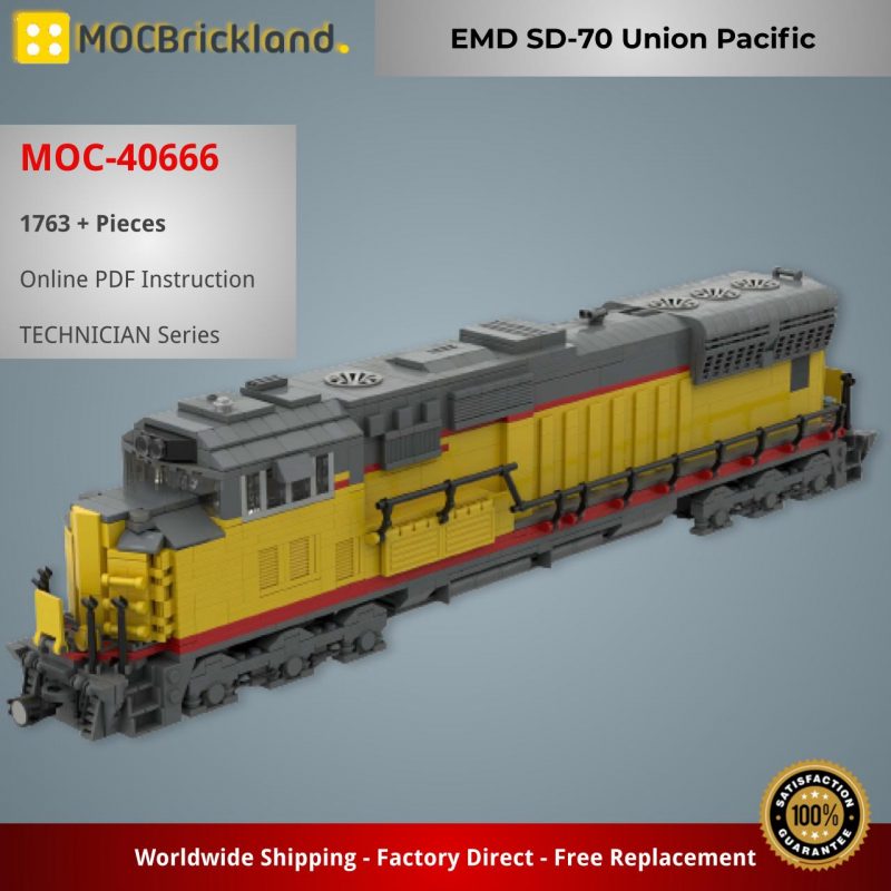 TECHNICIAN MOC 40666 EMD SD 70 Union Pacific MOCBRICKLAND 2 800x800 1