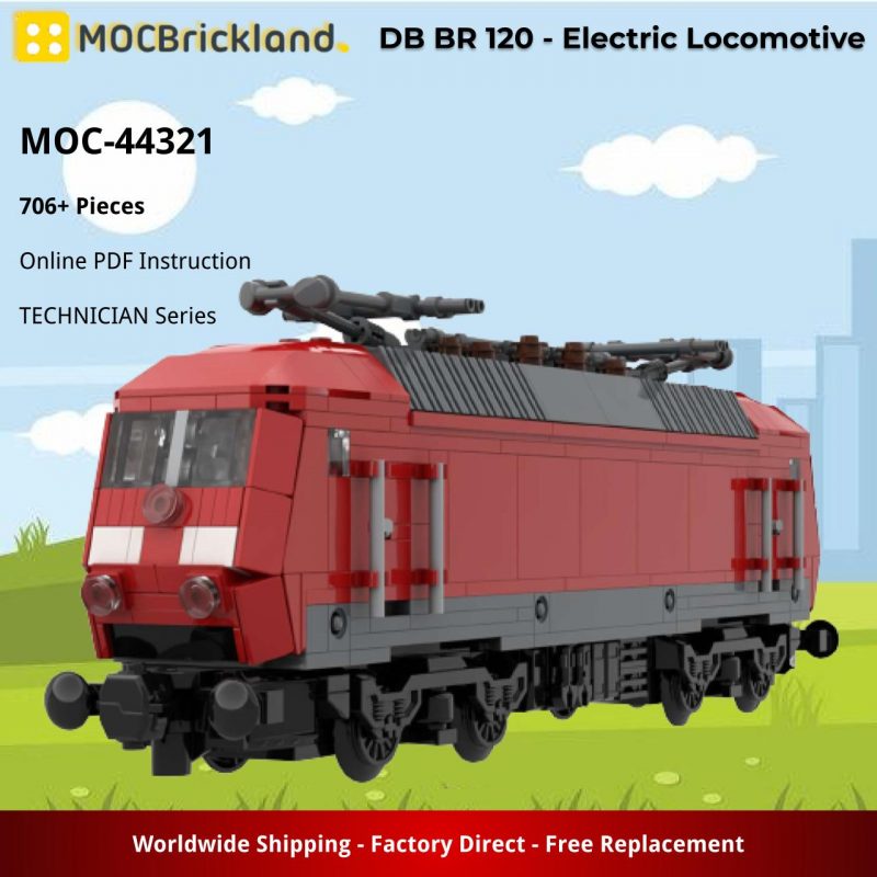 TECHNICIAN MOC 44321 DB BR 120 Electric Locomotive by brickdesigned germany MOCBRICKLAND 2 800x800 1