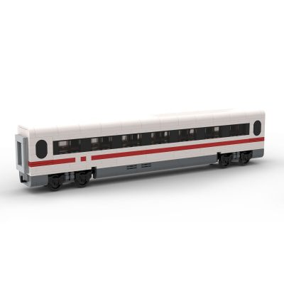 TECHNICIAN MOC 64784 DB ICE 1 German High Speed Train by brickdesigned germany MOCBRICKLAND 5