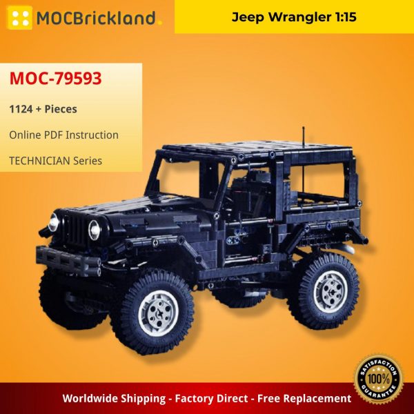 TECHNICIAN MOC 79593 Jeep Wrangler 115 by dpi2000 MOCBRICKLAND 3