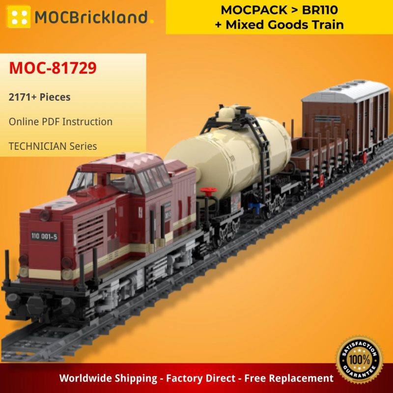 TECHNICIAN MOC 81729 MOCPACK BR110 Mixed Goods Train by langemat MOCBRICKLAND 2 800x800 1