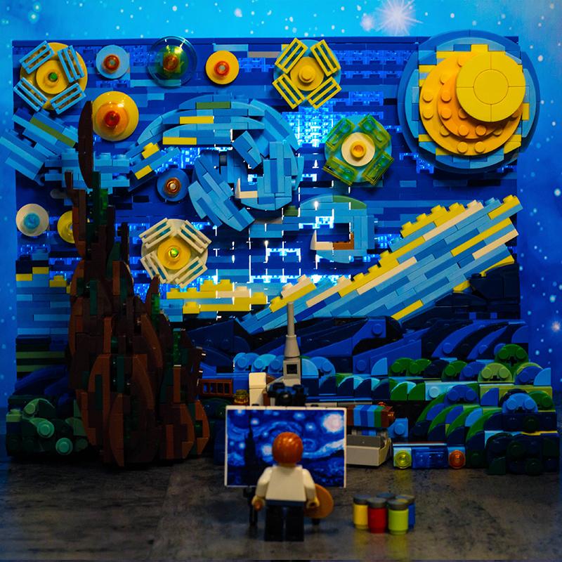 CREATOR DK 3001 Vincent Van Gogh: The Starry Night - LEPIN™ Land Shop