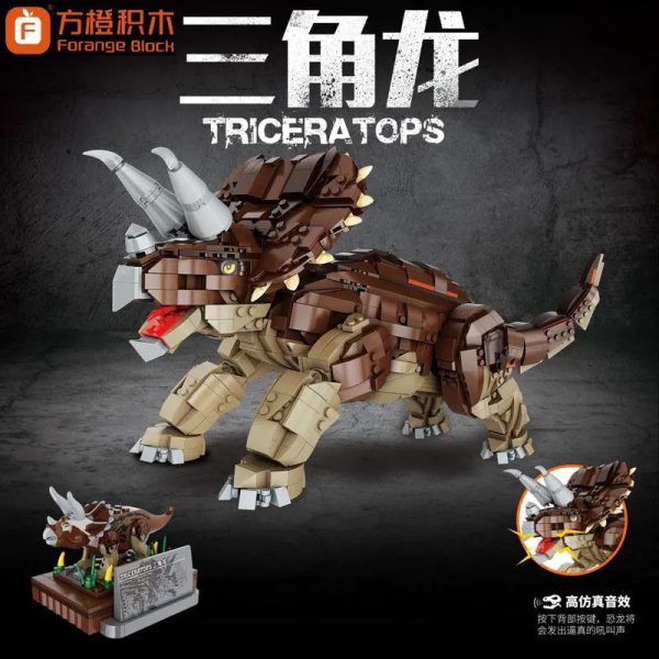 creator forange fc6203 triceratops 4011
