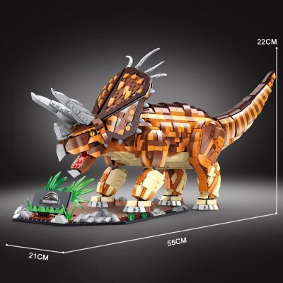 creator gao misi t2013 triceratops dinosaur world 1559